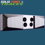 600mm Chain-On Rubber Pad - Heavy Duty