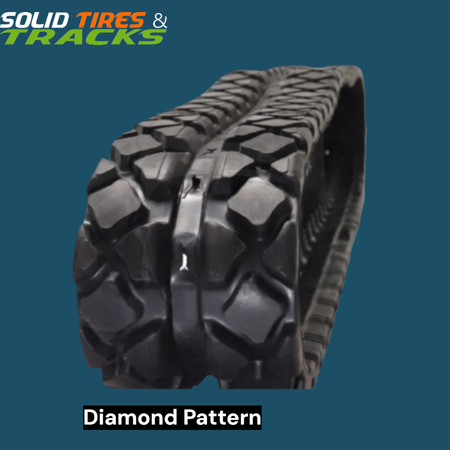 180X72X34 Rubber Tracks-Diamond Pattern