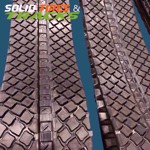 400x86x55  CTL Rubber Track-Turf Pattern