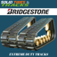 450x86x58 Bridgestone CTL Rubber Tracks- C Pattern